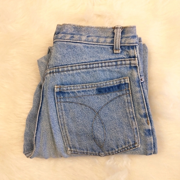 JEANS Jeans Calvin Kline Vintage High Waist Taper Leg Size 9/10 - Picture 1 of 16